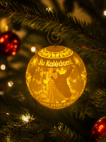 Personalizuotas kalėdinis eglutės žaisliukas